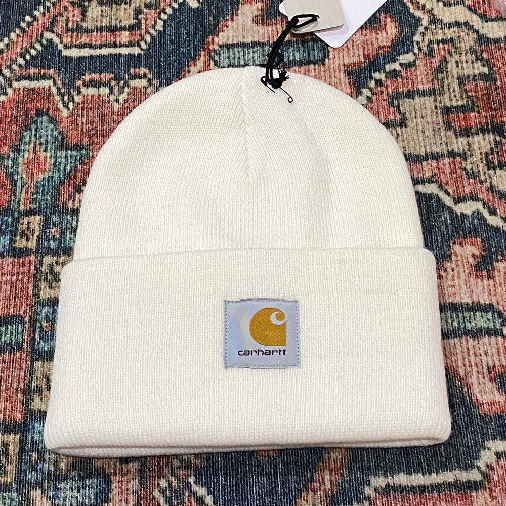 Sold out - “Winter White” Carhartt Beanie